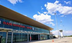 Elazığ Havalimanı ilk 8 ayda 721 binden fazla yolcuya hizmet verdi