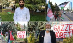 Gazze nöbeti, ABD Büyükelçiliği önünde 38. gününde de devam ediyor