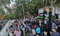 Gazze'de şehit olan çocuklar için Budapeşte'de anma töreni