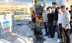 Hasankeyf'te doğalgaz çalışmaları başladı