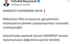 HÜDA PAR Adana İl Başkanlığından İptal edilen konser kararına destek