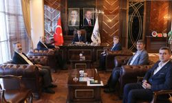 HÜDA PAR Bingöl İl Başkanı Alpaya'dan Belediye Başkanı Arıkan’a ziyaret