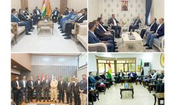 HÜDA PAR heyeti Kürdistan Bölgesi'nde siyasi partilerle görüştü