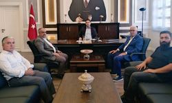 HÜDA PAR Mersin İl Başkanlığından Mezitli Kaymakamlığına ziyaret