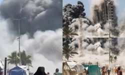 İşgal rejimi Müşteha Kulesi’ni canlı yayında vurdu