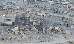 İşgalciler Gazze'de konut ve binaları sistematik şekilde yıkmayı sürdürüyor