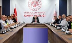 Konya'da okul güvenliği koordinasyon toplantısı yapıldı