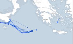 Küresel Sumud Filosu gemilerini takip eden çok sayıda drone görüldü