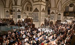 Mevlid Kandili Bursa’daki camilerde coşkuyla idrak edildi