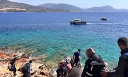 Muğla açıklarında düzensiz göçmen operasyonu