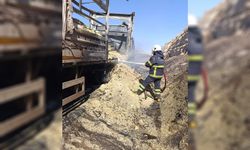 Şanlıurfa-Birecik otobanında araç yangını korkuttu