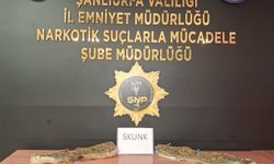Şanlıurfa’da 2 kilo 300 gram skunk ele geçirildi: 1 tutuklama