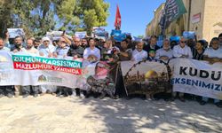 Şanlıurfa’da Gazze ve Sumud Filosu için kitlesel basın açıklaması