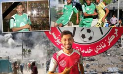 Şebab Rafahlı futbolcu Muhammed Es-Satari yardım beklerken şehit düştü