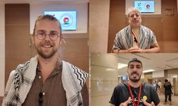 Sumud Filosu'na katılanlar: İşgalci siyonistlerin tehditleri bizi yıldırmayacak