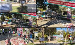 Suruç’ta Gazze için destek ve boykota çağrı çadırı kuruldu