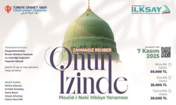 TDV’den “Zamansız Rehber: O'nun İzinde” temalı hikâye yarışması