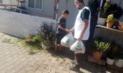 Umut Kervanı'ndan Hatay'da ihtiyaç sahibi ailelere erzak desteği