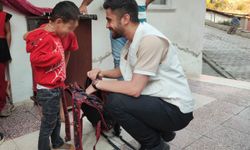 Yetimler Vakfı Gümüşhane Temsilciliğinden yetim öğrencilere kırtasiye desteği