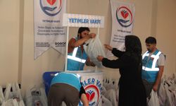 Yetimler Vakfı'ndan Batman'da 165 yetim öğrenciye kırtasiye desteği
