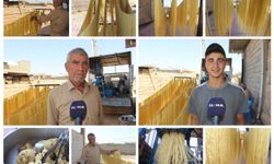 Yıllardır doğallığı bozulmadan yapılan asırlık lezzet: Şehriye yapımı