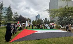 ABD Büyükelçiliği önündeki Gazze nöbeti 52. günde sona erdi