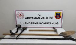 Adıyaman'da define arayan şahıslar gözaltına alındı
