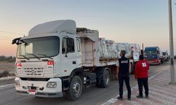 AFAD’dan Gazze’ye 20 tır yardım gönderildi
