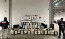 Ağrı'da yapılan operasyonda 1 ton sıvı metamfetamin ele geçirildi