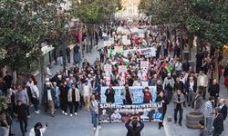 Balıkesir'den Gazze'ye destek yürüyüşü