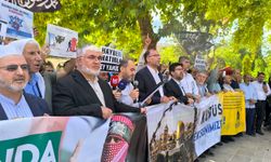 Balıklıgöl ’de Gazze için toplumsal dayanışma ve basın açıklaması