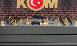 Batman'da operasyonda kaleşnikof ve çok sayıda fişek ele geçirildi