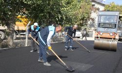 Battalgazi'de kış öncesi asfalt çalışması