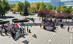 Bingöl Üniversitesi öğrencilerinden Sumud Filosu’na yapılan saldırıya tepki