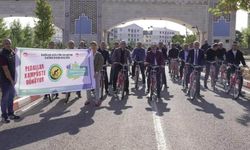 Bingöl Üniversitesi'nde “Spor Dostu Kampüs” vizyonuyla bisiklet turu düzenlendi