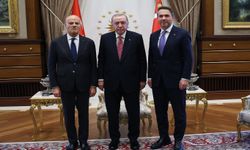 Cumhurbaşkanı Erdoğan, İtalya Milli Hidrokarbon Ajansı Başkanı Descalzi'yi kabul etti