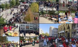 Diyarbakırlı öğrenciler Gazzeli çocuklar için tek yürek oldu