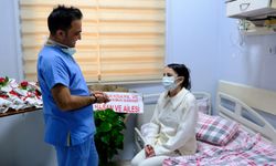 Duhok’taki tüp patlamasında vücudu yanan öğretmen Van’da tedavi oldu