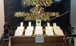 Erzurum’da 54 kilogram metamfetamin ele geçirildi