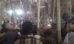 Etiyopya’da inşaatın ahşap iskelesi çöktü: 30 ölü