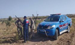 Gaziantep'te izinsiz avlanan şahsa idari işlem uygulandı