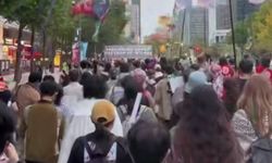 Güney Kore’de Gazze’ye destek gösterileri sürüyor