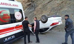 Hakkari’de trafik kazası: 3 yaralı