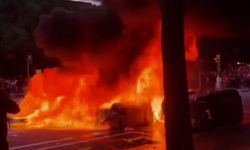 İspanya sokaklarında Gazze’ye destek gösterisi