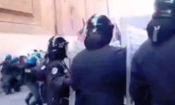 İtalya polisinden Gazze destekçilerine sert müdahale