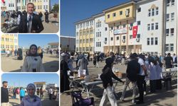 Kahta’da imam hatip öğrencileri Gazze için kermes düzenledi