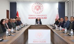 Konya'da üniversiteler için güvenlik ve koordinasyon toplantısı yapıldı