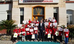 Lider çocuklar tarımı ve kooperatifçiliği yerinde öğrendi