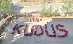 Mardin’deki okullarda Filistin için farkındalık etkinliği gerçekleştirildi 