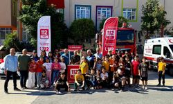 Mersin 112 Acil Çağrı Merkezi’nden öğrencilere tanıtım etkinliği